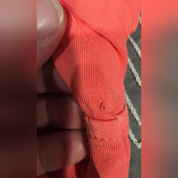 Psycho Bunny Men's Logo Coral And White Tshirt Size 5(M) - Picture 6 of 6